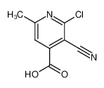 500545-40-4 2-chloro-3-cyano-6-methyl-isonicotinic acid