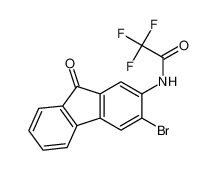 N-(3-bromo-9-oxofluoren-2-yl)-2,2,2-trifluoroacetamide 3906-70-5