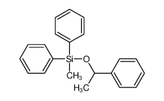 61418-99-3 methyl-diphenyl-(1-phenylethoxy)silane