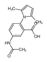 5-acetamido-2-(2,5-dimethylpyrrol-1-yl)benzoic acid 332898-63-2