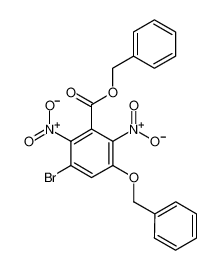 3-溴-5-苄氧基-2,6-二硝基苯甲酸苄酯