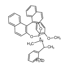 (4S,11bS)-N,N-bis((S)-1-(2-methoxyphenyl)ethyl)dinaphtho[2,1-d:1',2'-f][1,3,2]dioxaphosphepin-4-amine 736158-72-8