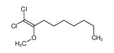 1,1-dichloro-2-methoxynon-1-ene 82772-54-1