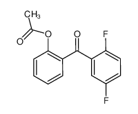 [2-(2,5-difluorobenzoyl)phenyl] acetate 890098-68-7