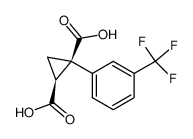 77053-78-2 spectrum, (1R,2S)-1-(3-(trifluoromethyl)phenyl)cyclopropane-1,2-dicarboxylic acid