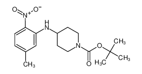 tert-butyl 4-(5-methyl-2-nitroanilino)piperidine-1-carboxylate 950772-97-1