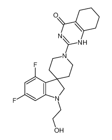 2171386-10-8 structure, C22H26F2N4O2