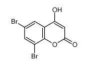 6,8-dibromo-4-hydroxychromen-2-one 288399-84-8