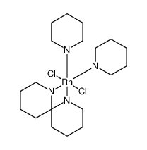 14077-30-6 structure, C20H40Cl2N4Rh