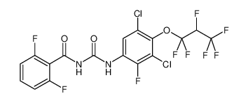 121451-02-3 structure, C17H7Cl2F9N2O3