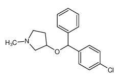 7009-68-9 structure, C18H20ClNO