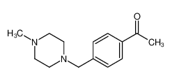 1-(4-((4-甲基哌嗪-1-基)甲基)苯基)乙酮