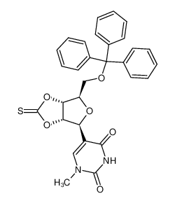 78064-62-7 1-Methyl-2',3'-O-(thionocarbonyl)-5'-O-tritylpseudouridine