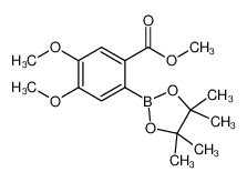 Methyl 4,5-dimethoxy-2-(4,4,5,5-tetramethyl-1,3,2-dioxaborolan-2-yl)benzoate 1201566-80-4