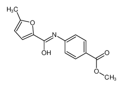 甲基4-[(5-甲基-2-糠酰)氨基]苯甲酸酯