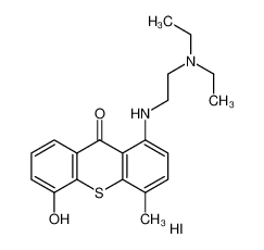 80568-63-4 1-[2-(diethylamino)ethylamino]-5-hydroxy-4-methylthioxanthen-9-one,hydroiodide