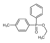 1-[ethoxy(phenyl)phosphoryl]-4-methylbenzene 26926-25-0