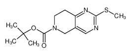 2-(甲硫基)-7,8-二氢吡啶并[4,3-d]嘧啶-6(5H)-羧酸叔丁酯