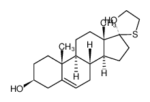 327622-68-4 spectrum, (17Ξ)-spiro[androst-5-en-17,2'-[1,3]oxathiolan]-3β-ol