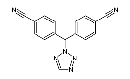 4-[(4-cyanophenyl)-(tetrazol-2-yl)methyl]benzonitrile