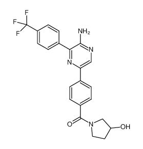 1450666-95-1 structure, C22H19F3N4O2