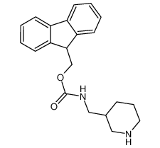 9H-fluoren-9-ylmethyl N-(piperidin-3-ylmethyl)carbamate 672310-14-4