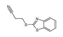 3-(1,3-benzothiazol-2-ylsulfanyl)propanenitrile 25176-72-1
