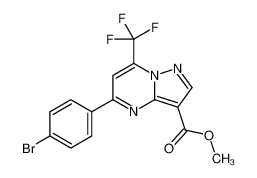 6078-97-3 structure, C15H9BrF3N3O2