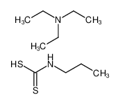 64221-09-6 propyl-dithiocarbamic acid, triethylamine salt