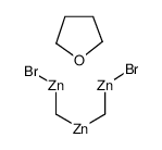 41114-59-4 structure, C6H12Br2OZn3