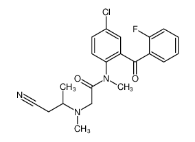 65899-72-1 structure, C21H21ClFN3O2