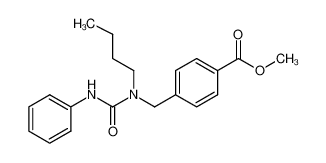 methyl 4-((1-butyl-3-phenylureido)methyl)benzoate 1403690-26-5