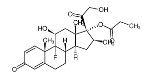 9-氟-11beta,17,21-三羟基-16beta-甲基孕甾-1,4-二烯-3,20-二酮 17-丙酸酯