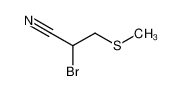 101258-28-0 spectrum, 2-bromo-3-methylsulfanyl-propionitrile