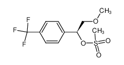 612493-99-9 spectrum, (S)-2-methoxy-1-(4-(trifluoromethyl)phenyl)ethyl methanesulfonate