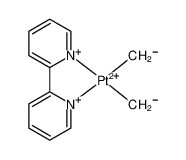 52594-52-2 structure, C12H12N2Pt++