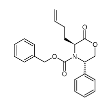 625824-28-4 spectrum, (3S,5S)-2,3,5,6-tetrahydro-3-(3-butenyl)-5-phenyl-N-(benzyloxycarbonyl)-4H-1,4-oxazine-2-one