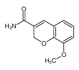 8-甲氧基-2H-1-苯并吡喃-3-甲酰胺