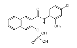 2616-72-0 structure, C18H15ClNO5P