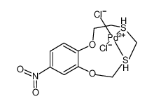 1317241-51-2 structure, C12H17Cl2NO4PdS2