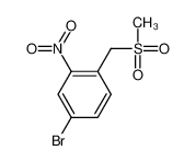 4-bromo-1-(methylsulfonylmethyl)-2-nitrobenzene 651780-41-5