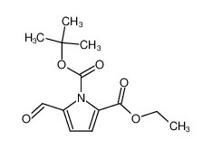 105632-52-8 spectrum, 1-tert-butyl 2-ethyl 5-formyl-1H-pyrrole-1,2-dicarboxylate