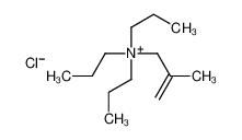 2-Methyl-N,N,N-tripropyl-2-propen-1-aminium Chloride 62721-65-7