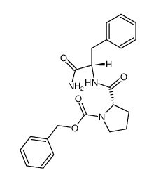 N-(1-benzyloxycarbonyl-L-prolyl)-L-phenylalanin-amide 127861-61-4