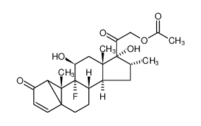 100066-50-0 structure, C24H31FO6