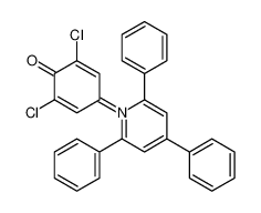 2,6-dichloro-4-(2,4,6-triphenylpyridin-1-ium-1-yl)phenolate 121792-58-3