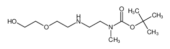 tert-butyl (2-((2-(2-hydroxyethoxy)ethyl)amino)ethyl)(methyl)carbamate 1345680-97-8