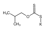 13001-46-2 structure, C5H9KOS2