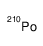 polonium-210 atom 13981-52-7