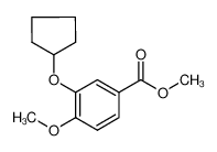 3-(环戊基氧基)-4-甲氧基苯甲酸甲酯